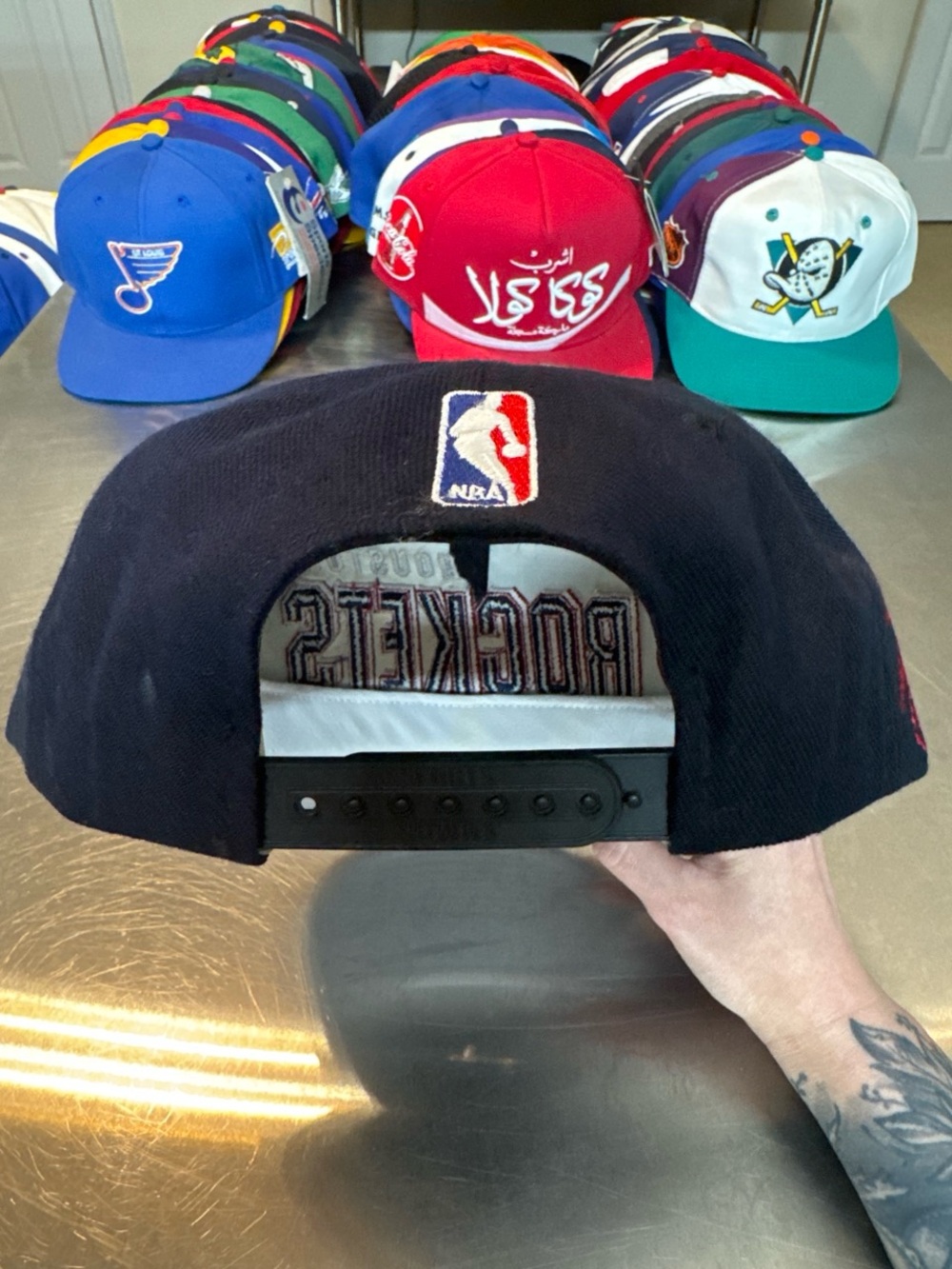 Rare Vintage Houston Rockets Cap - Picture 4 of 8